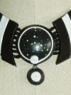 Leather with Black & White Jasper